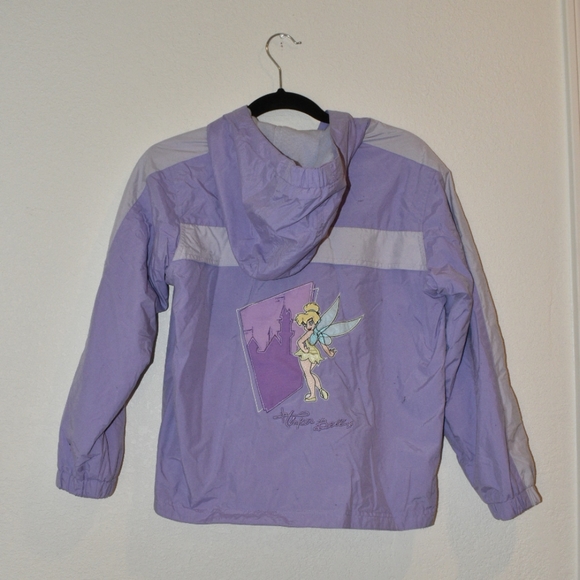 Purple Disney Resort Tinkerbell Windbreaker Jacket - Picture 2 of 3